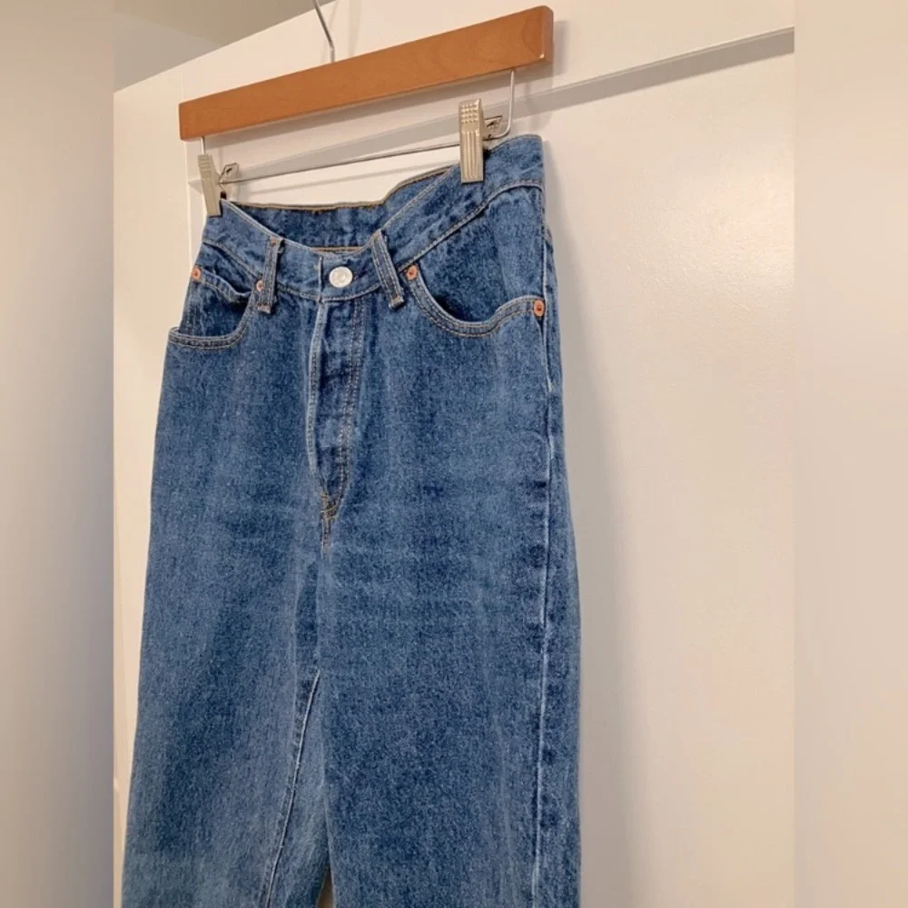 Authentic Vintage Levi’s 17501 High Rise Jeans | USA Made | Button Fly